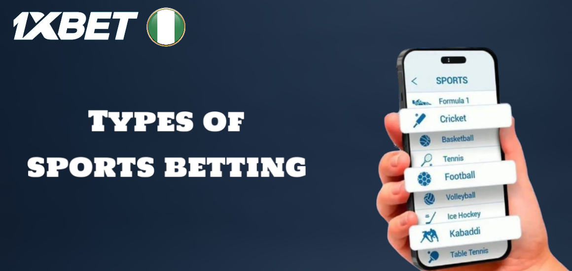 Types of sports betting